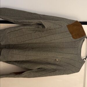 Ralph Lauren Polo Wool Sweater in Gray and Brown